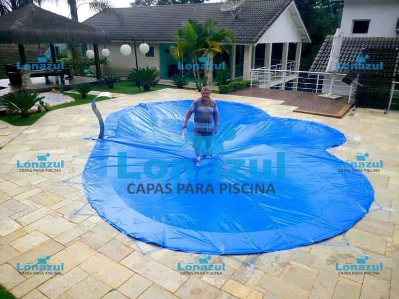 capa p/ lona piscina