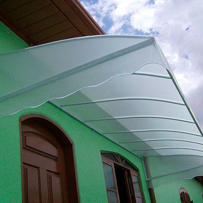 Lona Plástica Transparente Impermeável Proteção Toldo 4x5 - Lonas