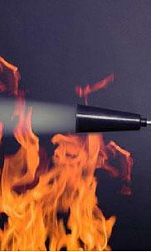 Aplicação de anti-chamas Aplicação de anti-chamas