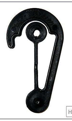 Cabide de plástico resistente Cabide de plástico resistente