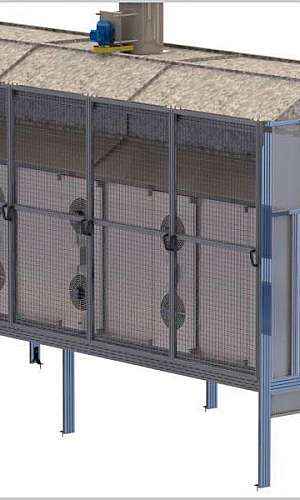 Estufa para pintura a pó Estufa para pintura a pó