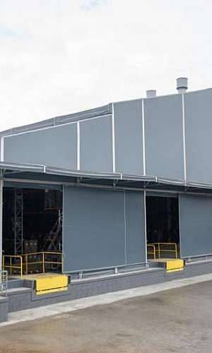 Galpão lonado Galpão lonado