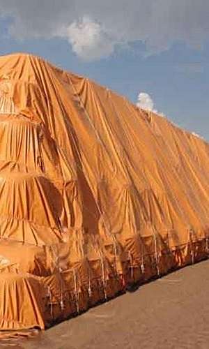 Lona cobertura estática Lona cobertura estática