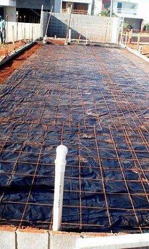 Lona plástica para laje Lona plástica para laje