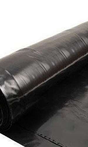 Lona plástica preta Lona plástica preta