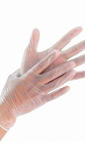 Luvas vinil Luvas vinil