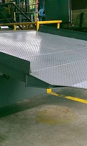 Niveladora doca frontal Niveladora doca frontal