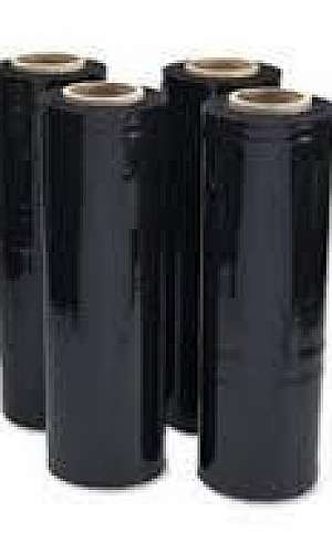 Plástico filme stretch preto Plástico filme stretch preto