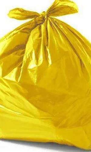 saco de lixo amarelo saco de lixo amarelo