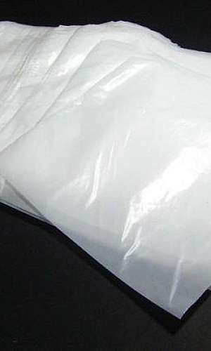 Saco plástico branco Saco plástico branco