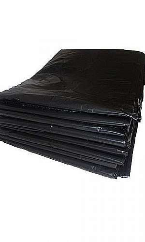 Saco plástico preto Saco plástico preto