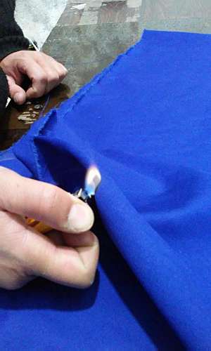 Tecido anti chama Tecido anti chama