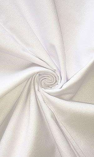 Tecido de algodão branco Tecido de algodão branco