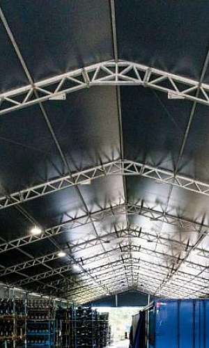 Valor montagem de galpão de lona Valor montagem de galpão de lona